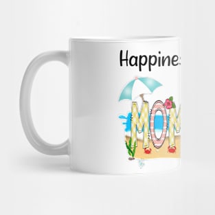 Happiness Is Being A Mom-Mom Summer Beach Happy Mother's Day Mug